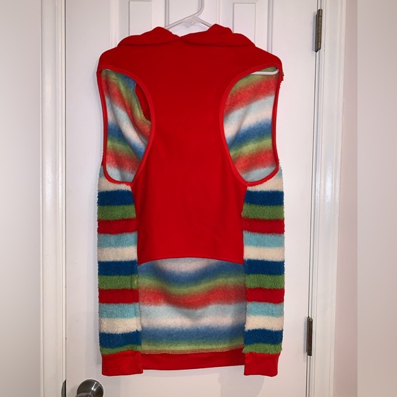 Wondershop Dog Sherpa/Fleece sweater with Santa Hoodie and White PomPom Size XXL - Picture 12 of 14